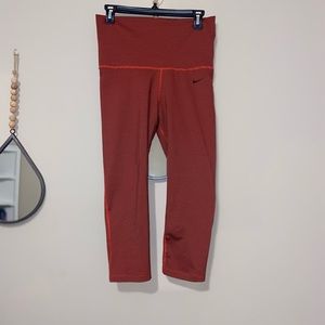 Nike Ultra High Waist / Fold Over Cropped Leggings